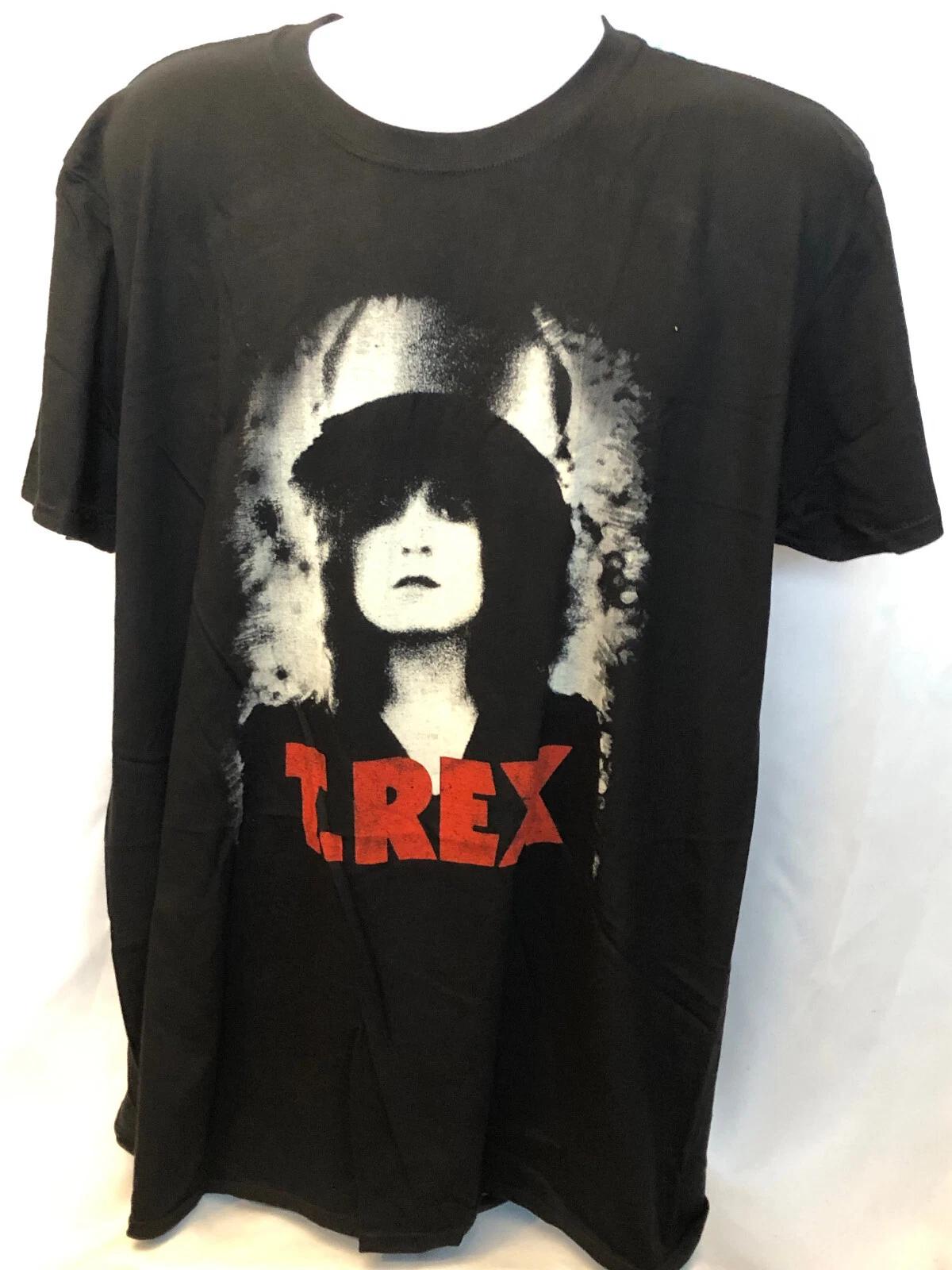 T.Rex-Marc Bolan-The Slider Album Cover-2XL Black T-shirt L