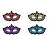 Half Face Mask Glittering Masquerade PartyMasks Role Play Nightclub Half Face Eye Maskween Party for Fancy Dress Christmas Party
