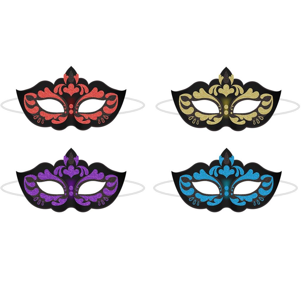 Half Face Mask Glittering Masquerade PartyMasks Role Play Nightclub Half Face Eye Maskween Party for Fancy Dress Christmas Party