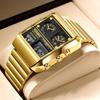 FOXBOX Luxury Brand Mens Watches Sport Digital Wristwatch Waterproof Digital Square Clock Men Watch for Man Relogio Masculino