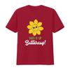 Unisex Suck It Up Buttercup T-Shirt Schwarz vintage gewaschen Streetwear Designer Kleidung Bequem Grafik homme