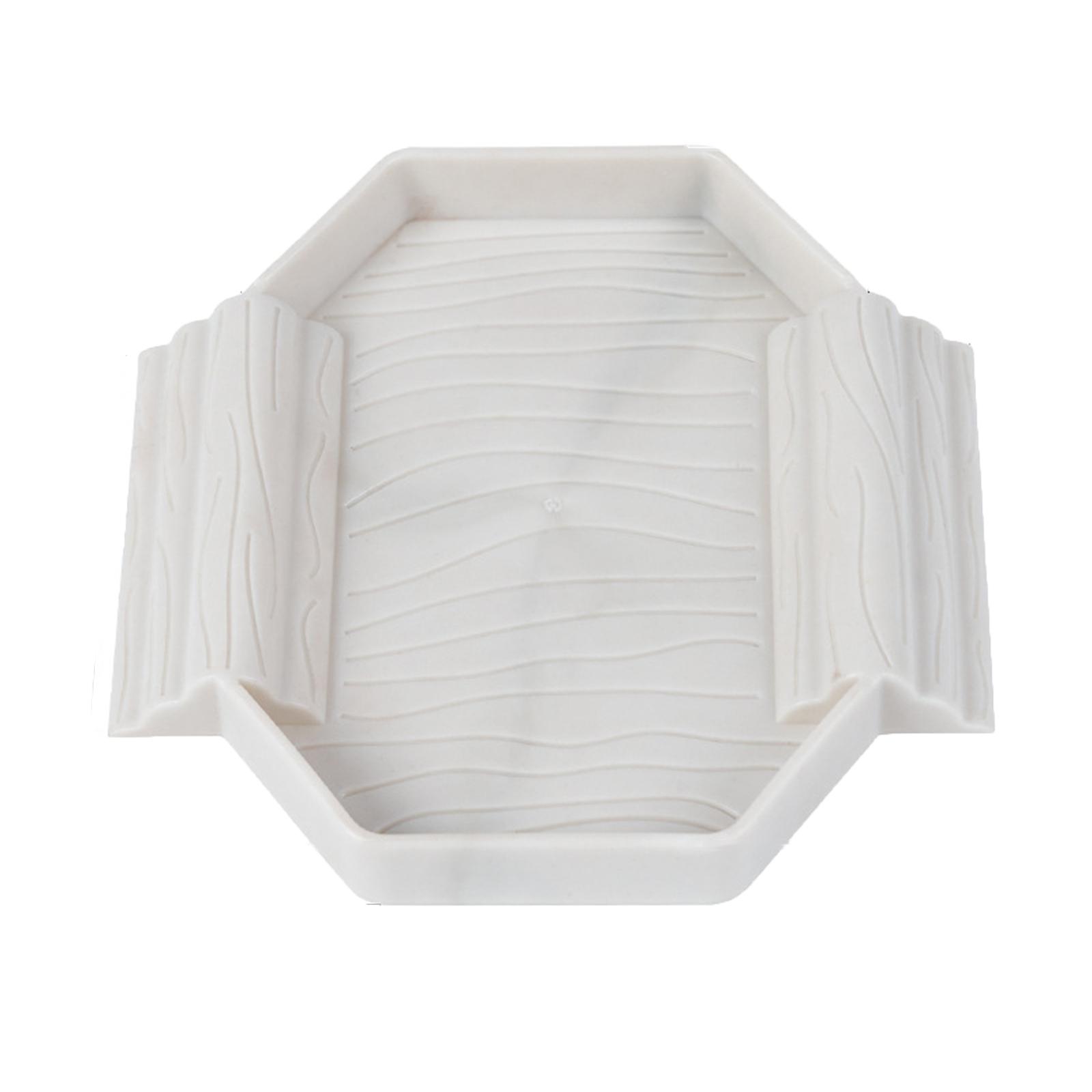 

Маленькие пластиковые черепахи Бассейн для купания Многофункциональный дизайн Водный бассейн для детенышей рептилий Легкая очистка и портативное использование 3