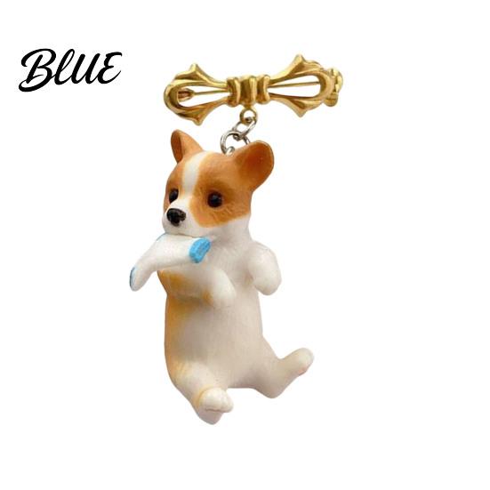 Brooch Pin Outfit Accessory Women Bow Cat Hug Branch Design
