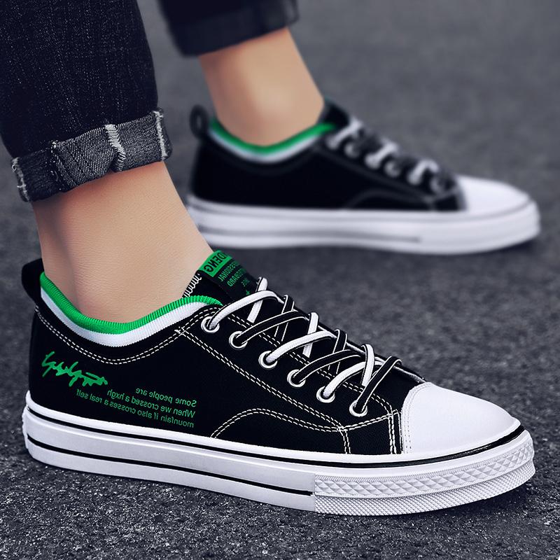 Summer breathable casual canvas shoes sports cloth shoes thin board shoes trendy shoes