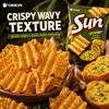 Orion Wavy Corn Chips French Garlic Bread Flavor 70g french‑garlic‑flavor crispy corn snacks
