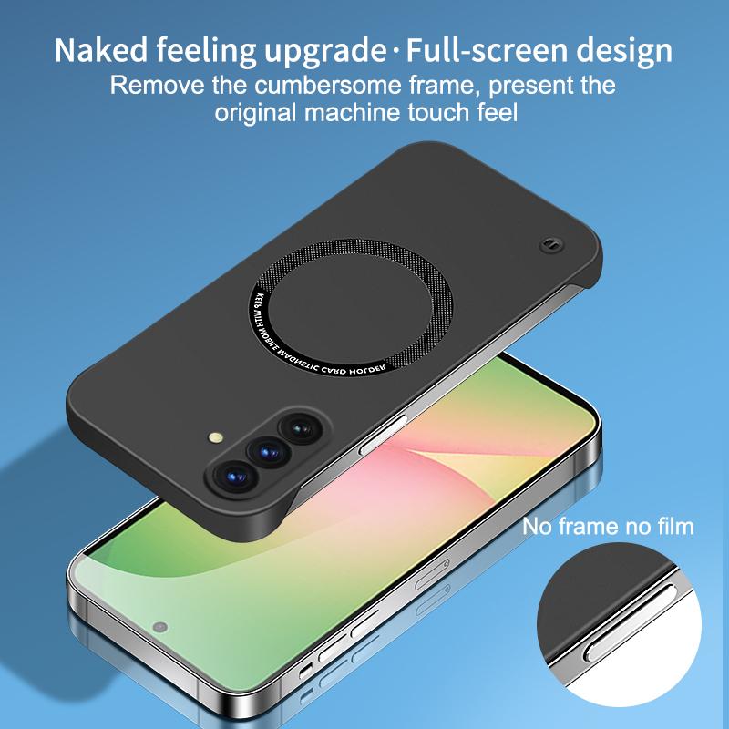 Θήκη για Samsung A56 5G Εξαιρετικά Λεπτή Χωρίς Πλαίσιο Θήκη Κινητού Τηλεφώνου Για Samsung Galaxy A56 5G Για Magsafe Μαγνητικό Κάλυμμα Ασύρματης Φόρτισης