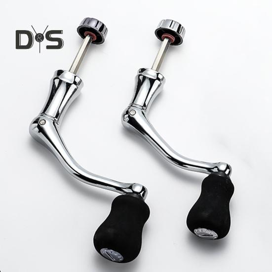 Fiskesnelle Vippearm Heavy Duty Metal Universal Spinning Baitcasting Snelle Krafthåndtak Reservedeler Fisketilbehør