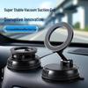 Alloy Plastic Car Phone Holder with Strong Magnetic and Vacuum Suction for In-Car Navigation