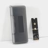 Reliable M.2 Storage Container Box Dustproof and Shockproof 2 Slots Hard Drive Protective Case for Digital Device Users