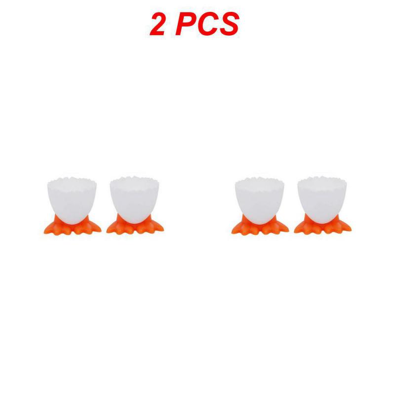 1/3/5Pcs Cute Creative Egg Cup Holder Egg Holder Opener Separator Boiled Eggs Container Kitchen Supplies