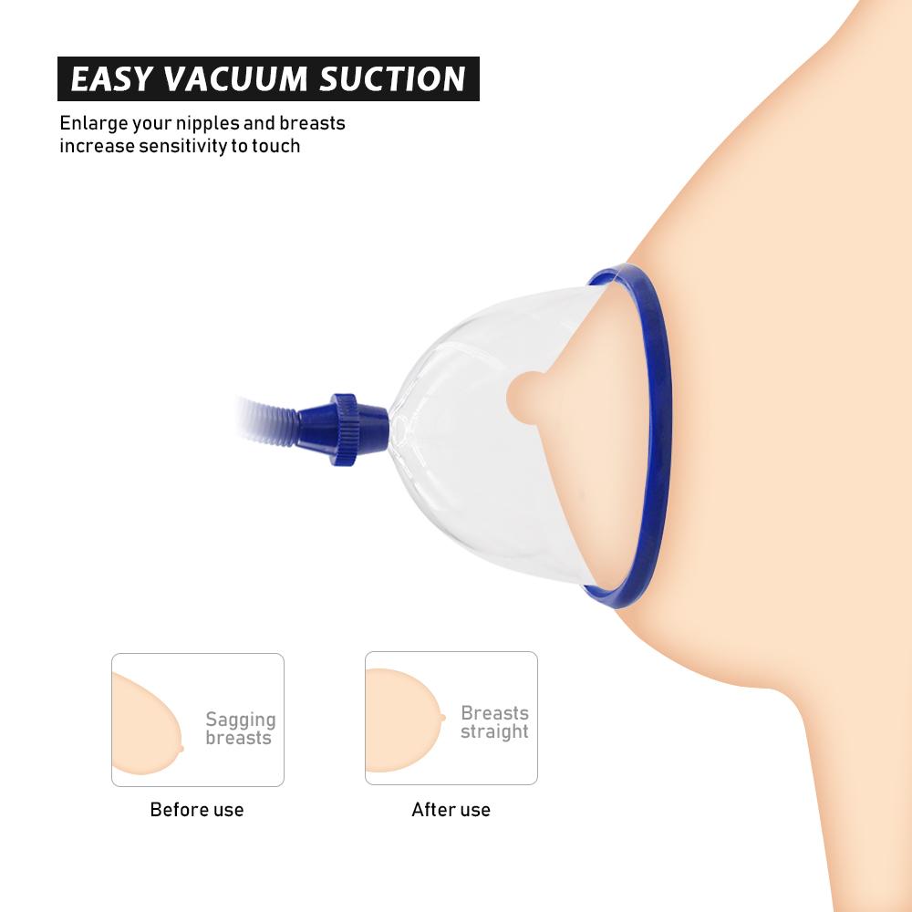 EXVOID Breast Enlarger Nipple Massager Breast Enhancement Vacuum Cup Sex Toys For Woman Breast Pump Nipple Sucker Sex Shop