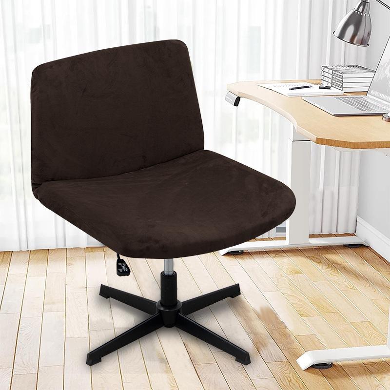 

Silver Fox Velvet Adjustable Chair Covers Stain-Resistant Elastic Protectors For Home El Restaurant Furniture 1pc