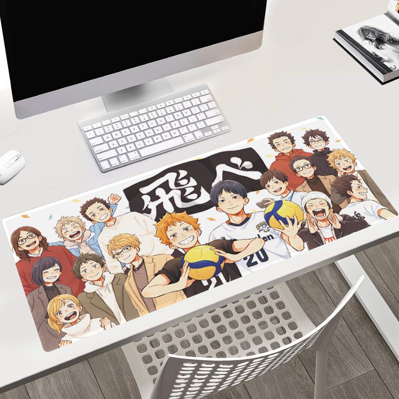 Haikyuu!! Hinata Shoyo Duża Podkładka pod Klawiaturę i Mysz (40x90x0.3CM) Projekt anime