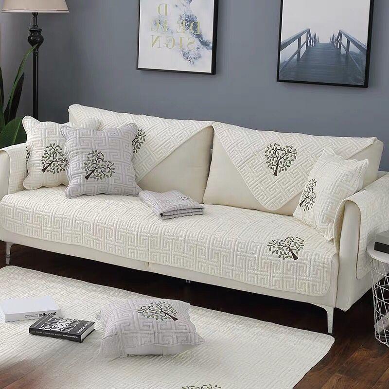 

Двусторонняя хлопковая подушка для дивана, ткань с вышивкой, домашний диван для гостиной, чехол для полотенца, комбинированная вышивка, дерево счастья 70*70