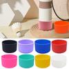 Water Bottle Silicone Boot Cover Anti-Slip Silicone Protective Boot Sleeve Bottom Protector Bottle Tumbler Boot Bottle Accessory