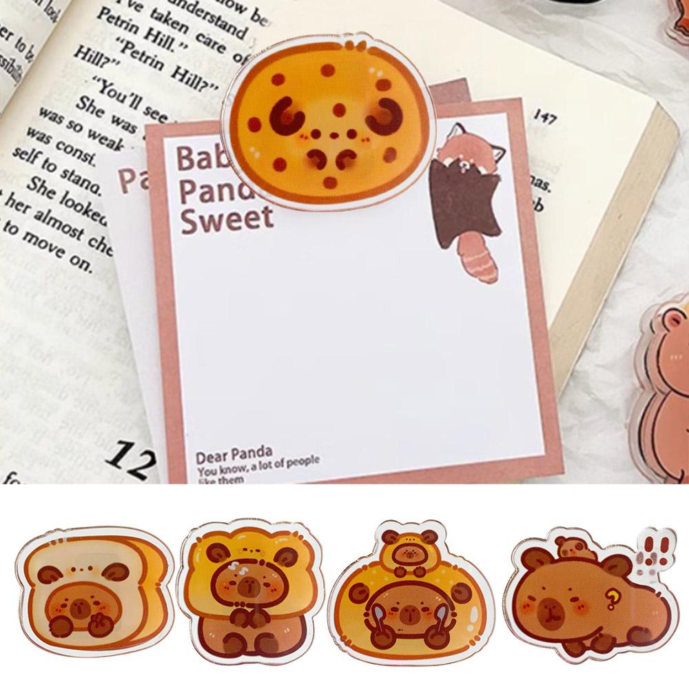 Office Supplies Capybara Note Holder School Supplies Cartoon File Folder New Guinea Pig Folder