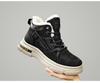 Men's Velvet-Lined High-Top Snow Boots - Warm Outdoor Winter Sports Martin Boots