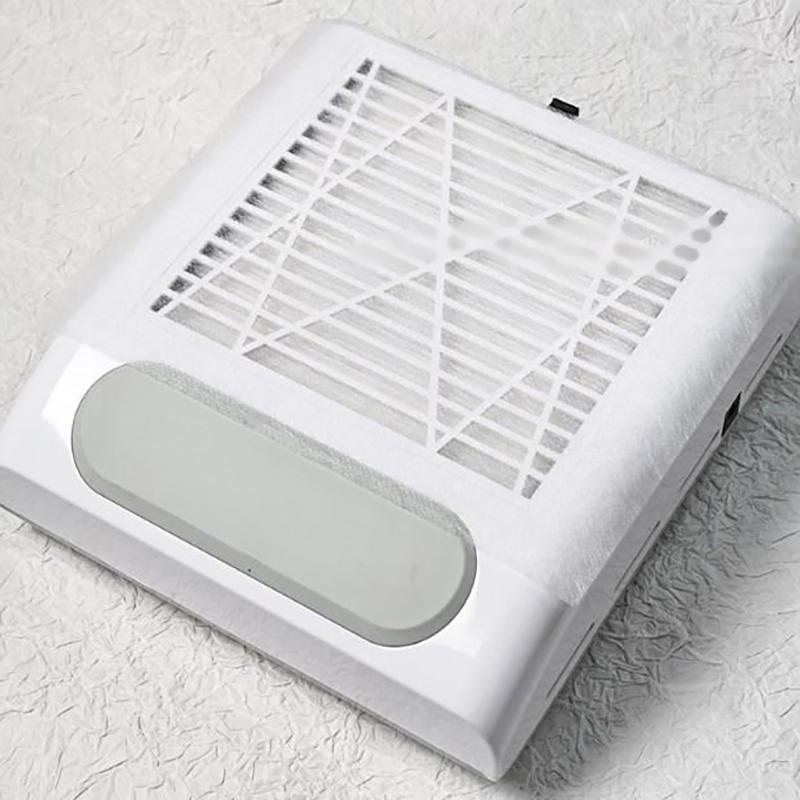 100Pcs Nail Vacuum Clean Collector Filter Paper Dustproof Replace Nail Vacuum Clean Filter Paper Manicure Machine Dust Accessory