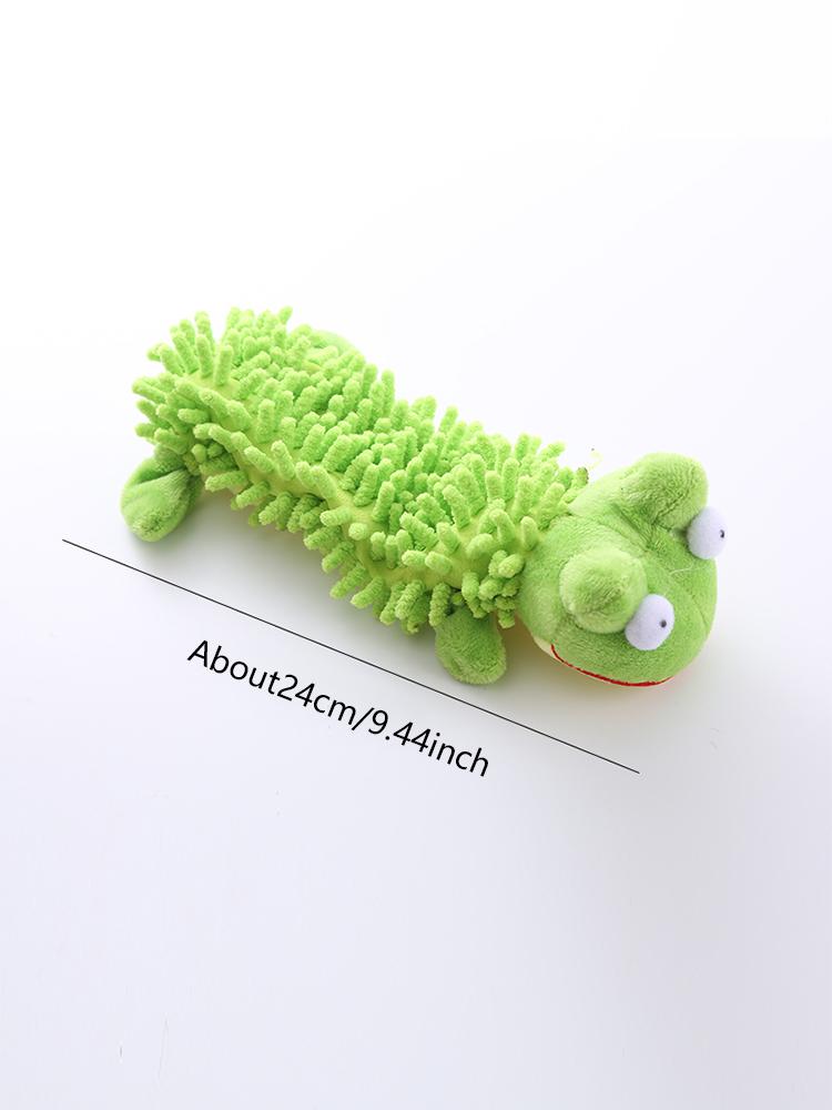 Pet dog toy sound plush toy mop fur shell frog hippo teeth grinding supplies