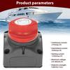 On/Off 2 Position 275A Marine Battery Disconnect Switch 12V-48V Waterproof Battery Kill Switch for Car Vehicle RV and Boat