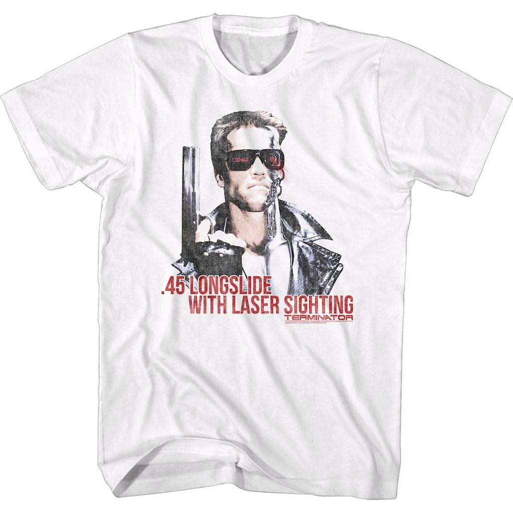 1984 Hollywood Classic Movie Joint Terminator The Terminator Male Schwarzenegger Retro Tshirt Comfortable and Breathable Y2K