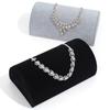 Semicircular Velvet Jewelry Display Stand Elegant Watch Display Stand  Watch Organization