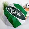 Jets Football Umbrella 8-Frame for Travel, Camping, Casual Lightweight Portable Umbrella, Essential for Every Family Holidays Gift