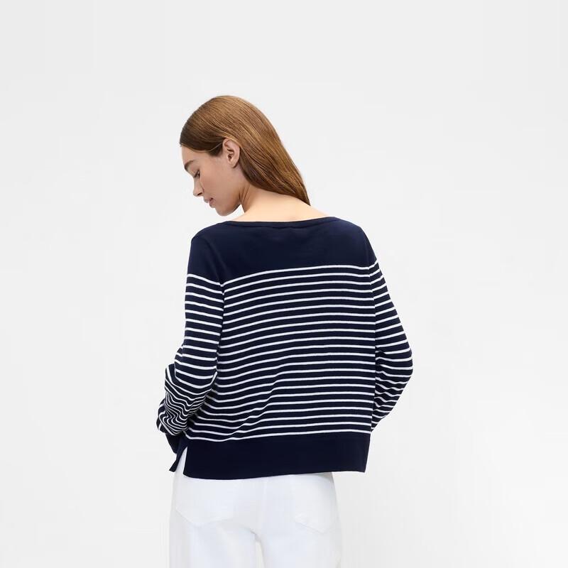 Gap Women's Classic Striped Loose Knit Top