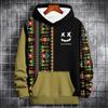 Neues Herren-Kapuzensweatshirt Smile Color Block Muster 3D-Druck Frühling und Herbst Neutral Mode Hip Hop Oversized Hoodie Tops