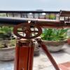 Telescope On Stand -Unique Telescope, Nautical Telescope With Wooden Tripod Stand Theme Decor
