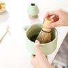 4PCS Bamboo Ceramic Matcha Whisk Set Reusable Match Bowl New Japanese Matcha Tea Set  Stirring