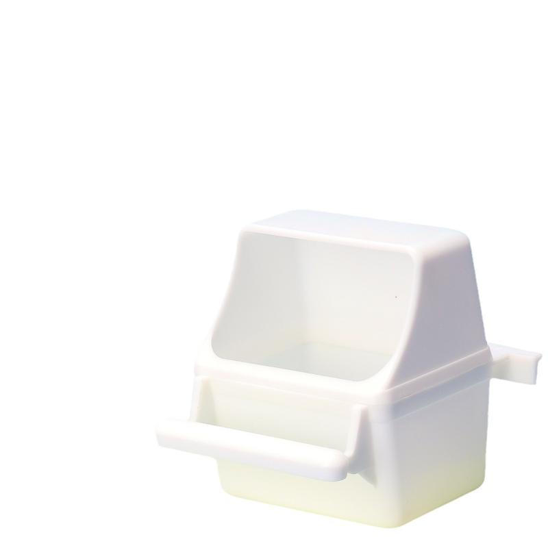 Large Capacity Bird Feeder Box Anti-Splash Bird Food Dispenser Durable Parrot Feeding Box For Small Medium Birds