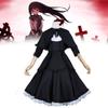 Puella Magi Madoka Magica Akemi Homura Cosplay Dress With Polyester Fabric For Anime Role Play