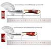 Mongolian Hand-Pulled Meat Knife Set: Includes Steak, Fruit, and Barbecue Knives.