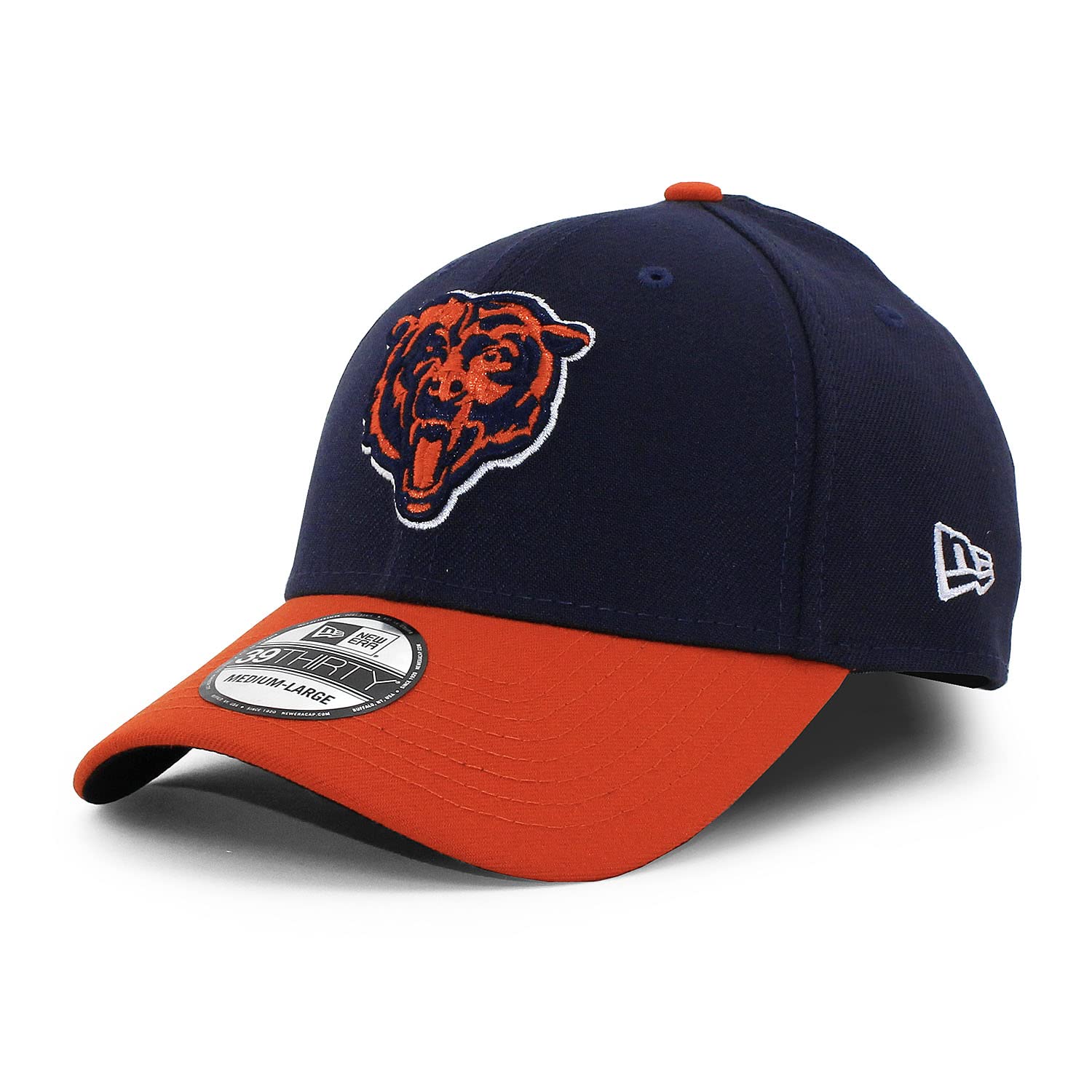 

[New Era] Chicago Bears 39THIRTY [NFL BEAR HEAD TEAM CLASSIC FLEX FIT CAP] CHICAGO BEARS Шапка для американского футбола Стрейч Фит 3930 (LXL (ок.