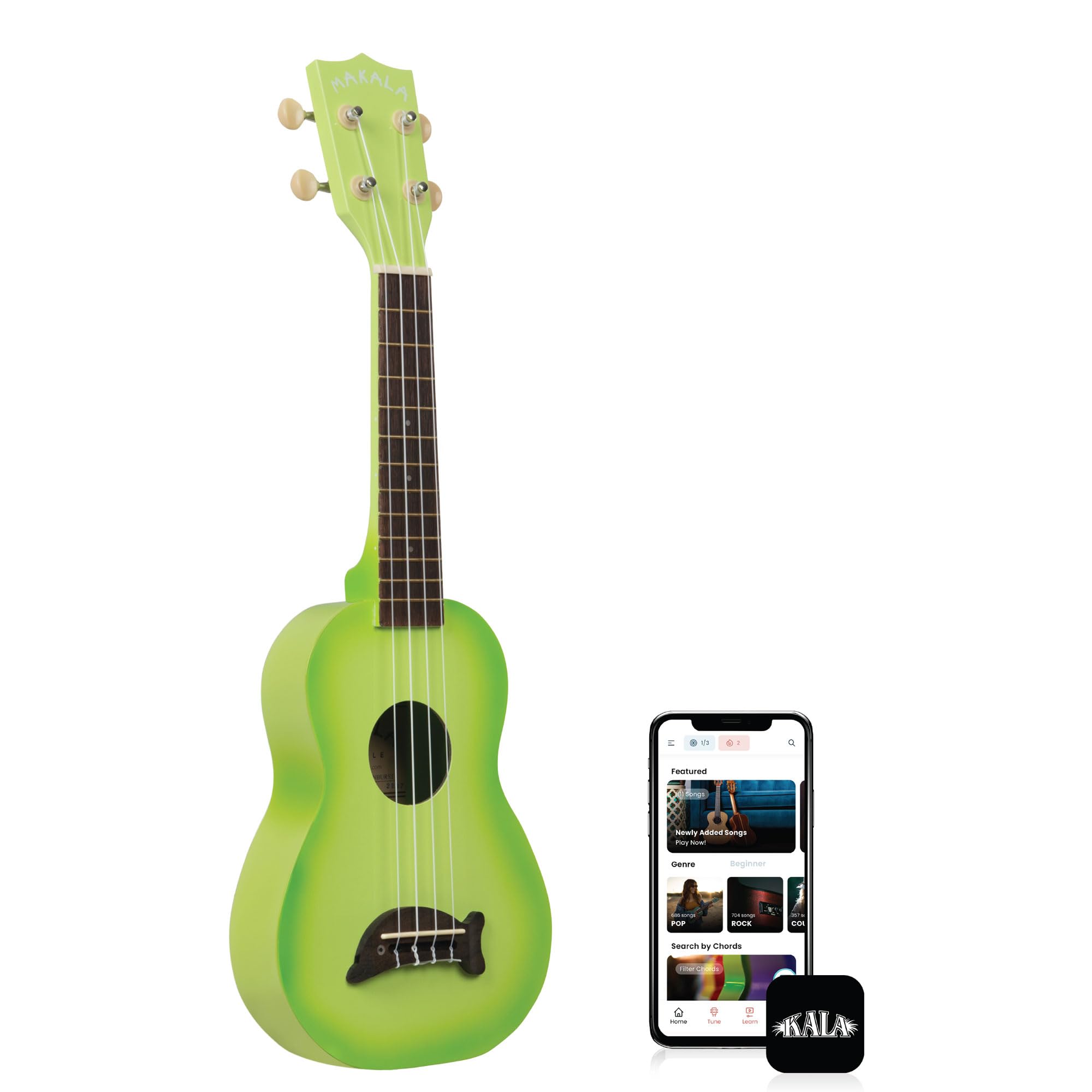 

KALA Ukulele MAKALA Dolphins Kauri Top Soprano Bridge преемник в форме дельфина MKSD-GRNBURST20_06 [модель MK-SD/GRNBURST] (Чехол в комплекте) []