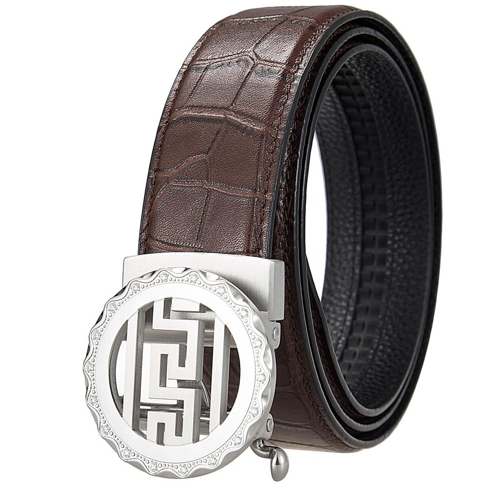 

5 шт. ремень из нержавеющей стали, мужской ремень первого слоя, повседневный ремень, ремень Ly36-61881-8