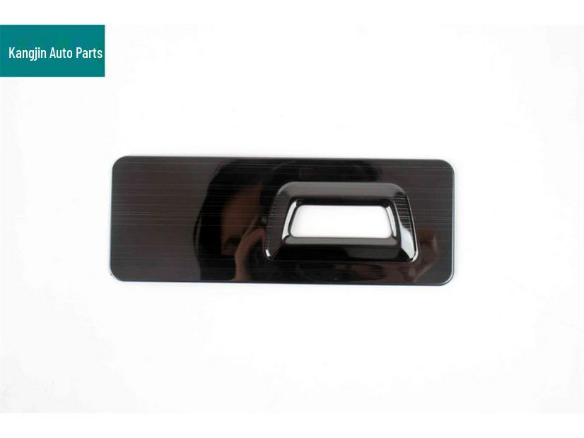 Fits 25 BMW X3 G45 Models: Black Titanium Stainless Steel Dashboard Speaker Cover