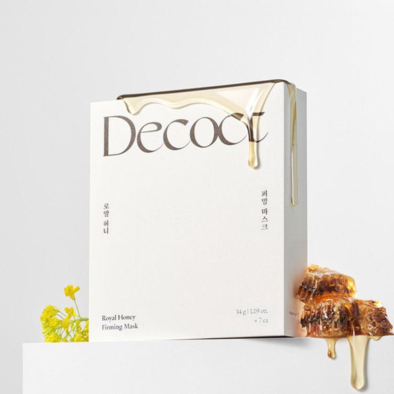 Decoct Royal Honey Firming Mask (Honey Collagen Pack)_7 Sheets 1 box (7 sheets)