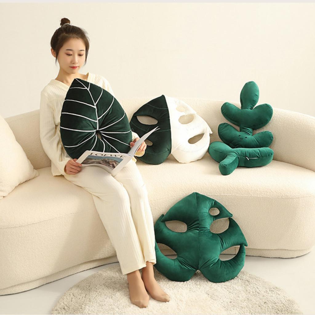 Neuartiges Kissen in Pflanzenform, ein Muss zum Entspannen zu Hause