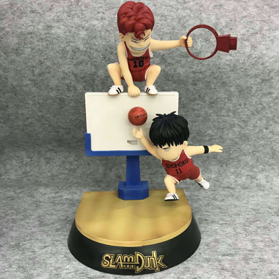 

Slam Dunk GK Sakuragi Hanamichi Kaede Rukawa Anime Figure Dunk Action Figure Scene Doll Car Decoration Toys красный