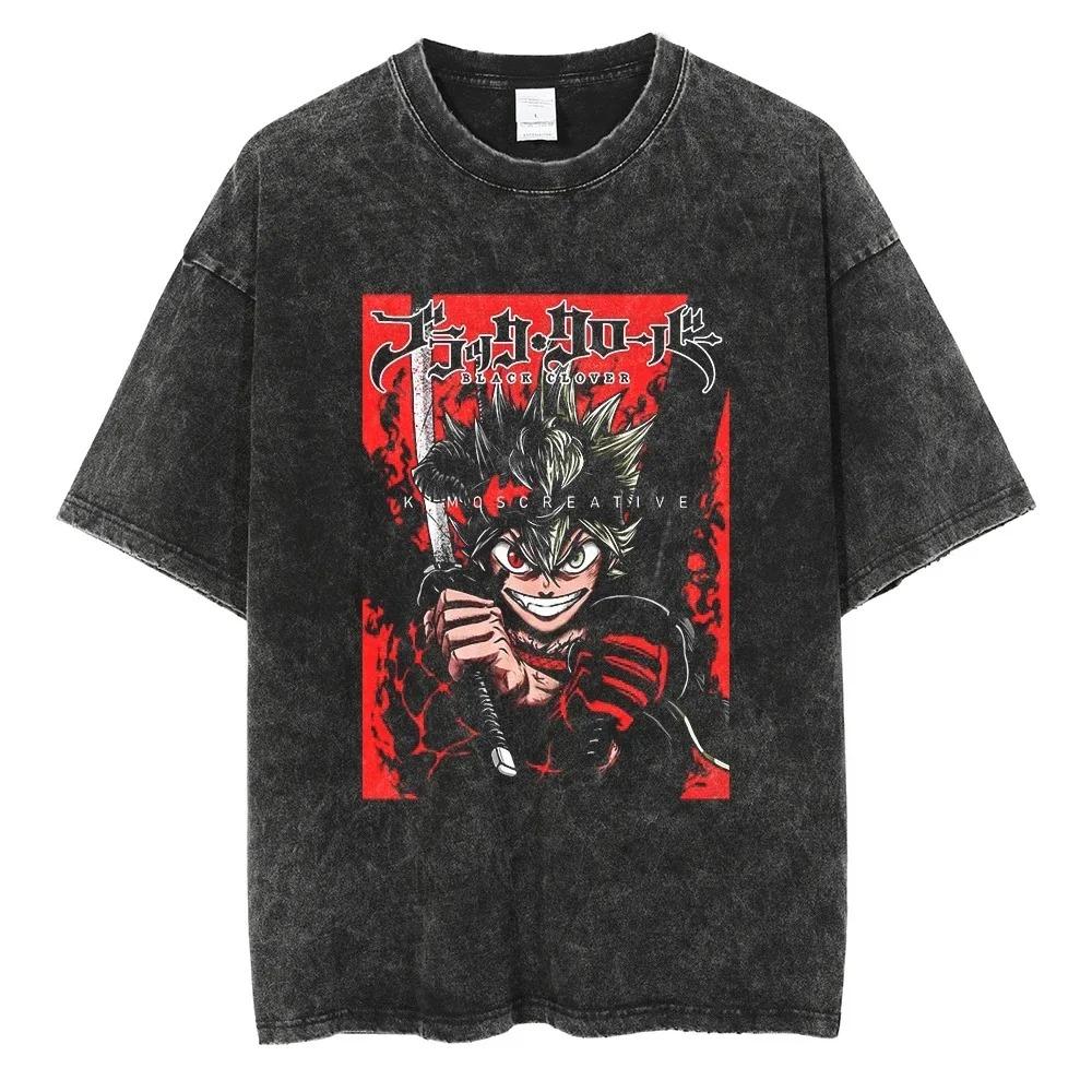 Vintage Washed Oversized ShortSleeve TShirt Featuring Gothic Horned Demon Skull and Dark Landscape Reflection Art Print M