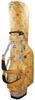 LEZAX Volkswagen 9.5-inch Stand-Type Golf Cart Bag, Yellow, VWCB-5402