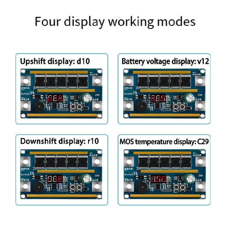 Verstellbares 99-Gang 12V Punktschweißgerät 1500A Strom Einstellbares Digitalanzeige-Steuerplatine Für 18650-Batterie-Montage