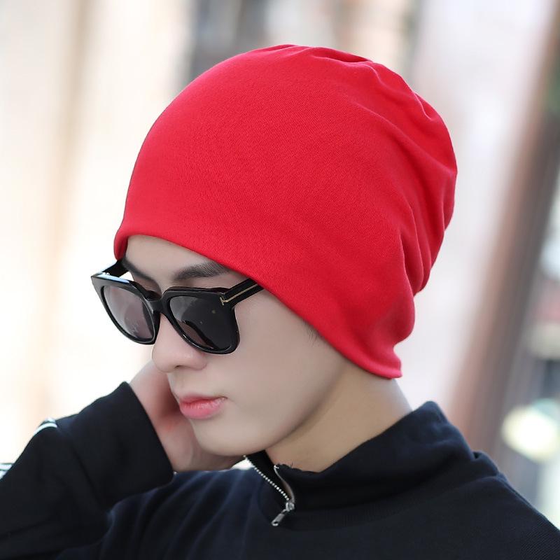 Cappello Pullover e Scaldacollo da Uomo per Esterno Anti-Freddo: Berretto antivento per ciclismo Autunno/Inverno