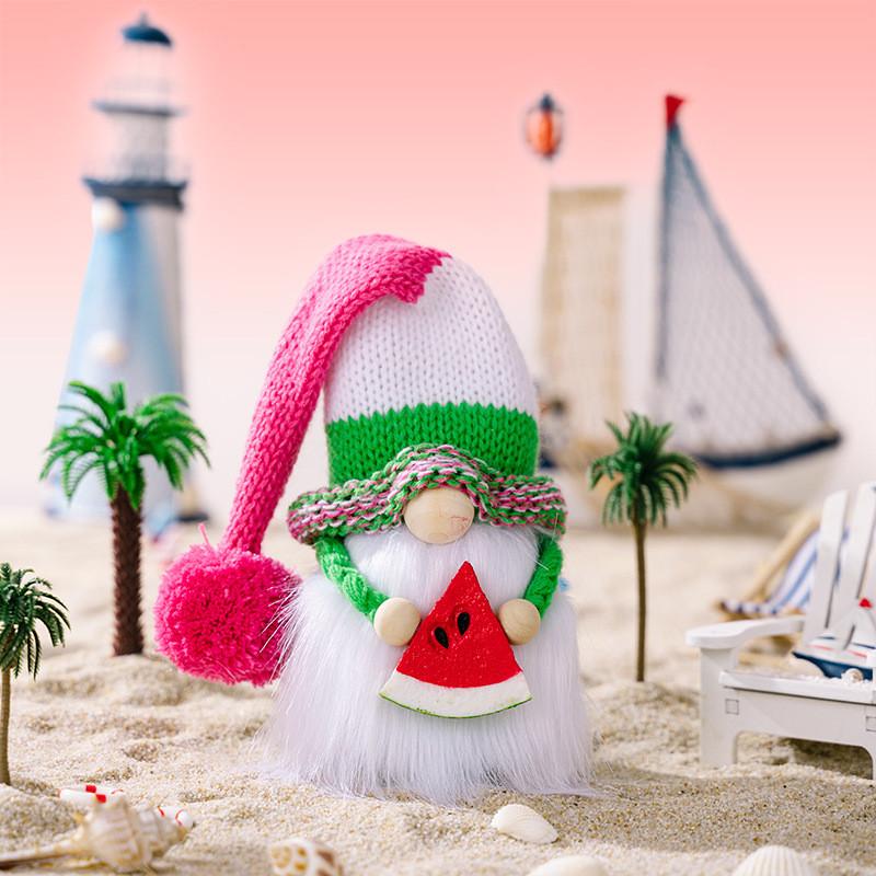 

Watermelon Enchanting Themed Gnome Doll Perfect For Summer Celebrations Decor And