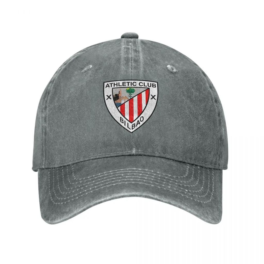 A-Athletic Bilbao Club Baseball Cap Classic Distressed Washed Spain Espana Headwear Unisex Style Outdoor Running Golf Caps Hat