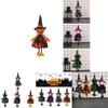 Halloween Decor Supplies Adorable Pumpkin Witch Ghost Pendant For Kids Party Props