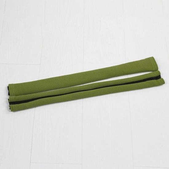 2pcs Soft Solid Computer Elastic Zip Armrest Covers Armrest Chair Arm Rest` зелёный