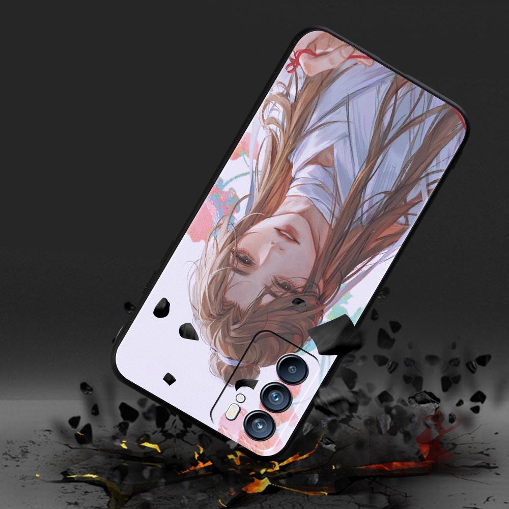 Heaven Official’s Blessing Phone Case For Oppo A54 A53 A52 A9 2020 A15 A95 A16 A76 A74 A12 Find X5 Reno7 Reno6 Pro Plus 5G Cover